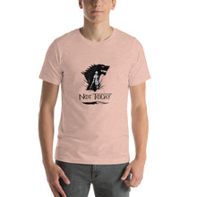 Load image into Gallery viewer, Not today, wolf girl quote Unisex T-Shirt