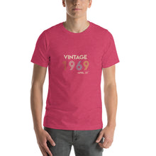 Load image into Gallery viewer, Vintage 1969, April 23th Unisex T-Shirt